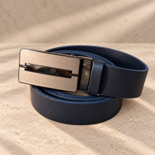 Navy Bridge – kék férfi automata öv, 3,5 cm